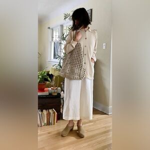 Lauren Manoogian net crochet bag